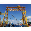 Truss Double Girder Gantry Crane With Trolley (QME120t-78m-65m)